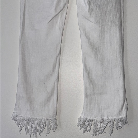 Pistola Women's White Frayed Hem Jeans - Size 28 - Picture 9 of 9